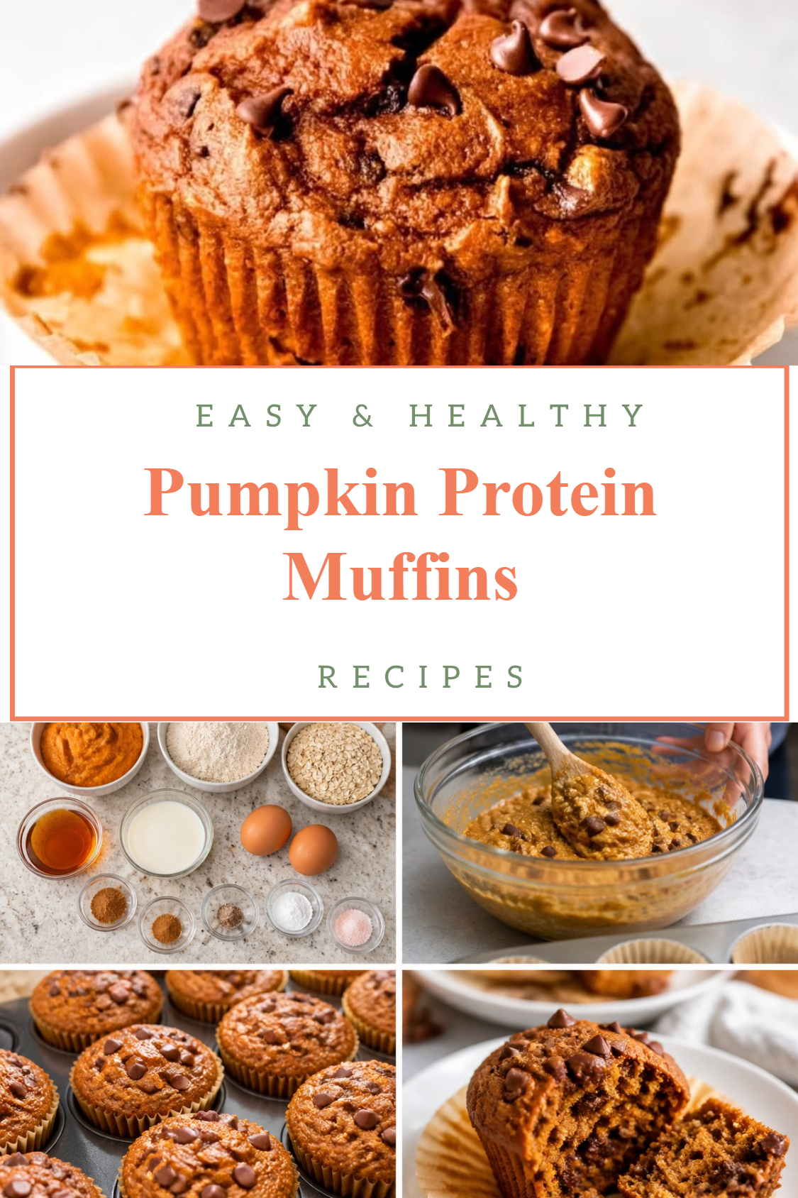 Pumpkin Protein Muffins