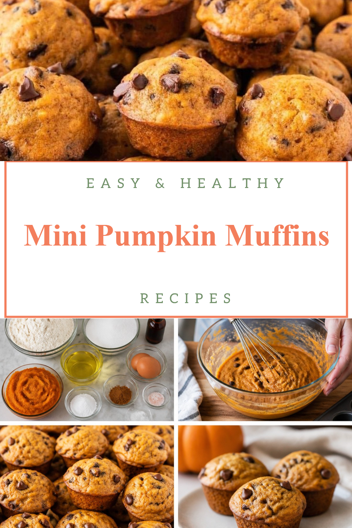 Mini Pumpkin Muffins