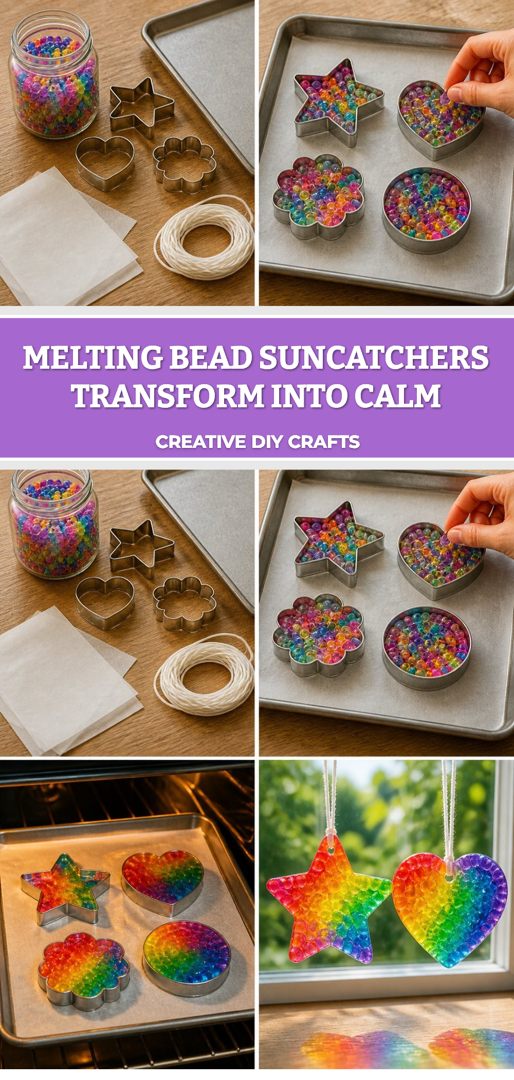 Melting Bead Suncatchers Transform Into Calm 6 Melting Bead Suncatchers Transform Into Calm