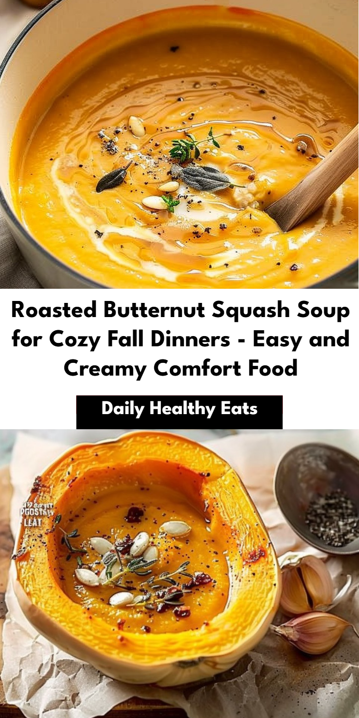 Roasted Butternut Squash Soup