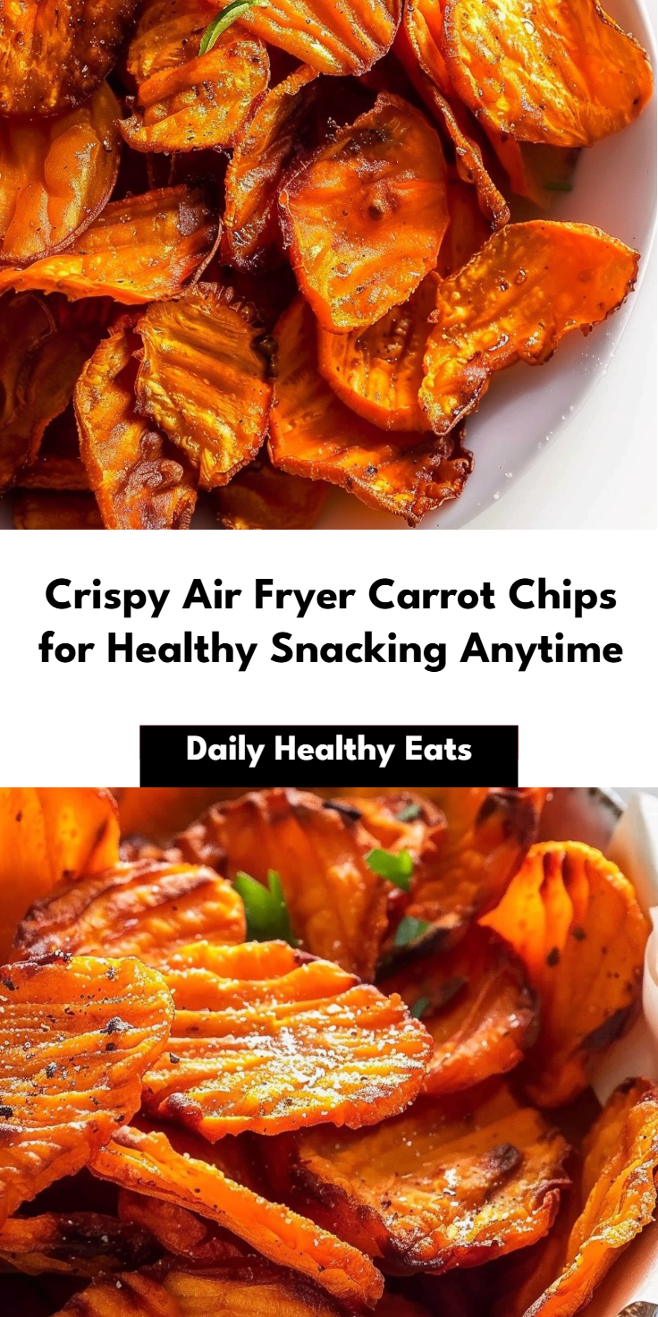 Air Fryer Carrot Chips: Crispy Snack in 12 Minutes