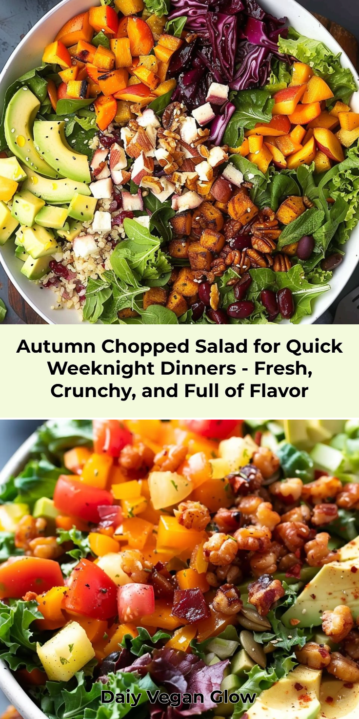 Autumn Chopped Salad: 5-Ingredient, Healthier Crunch You'll Love