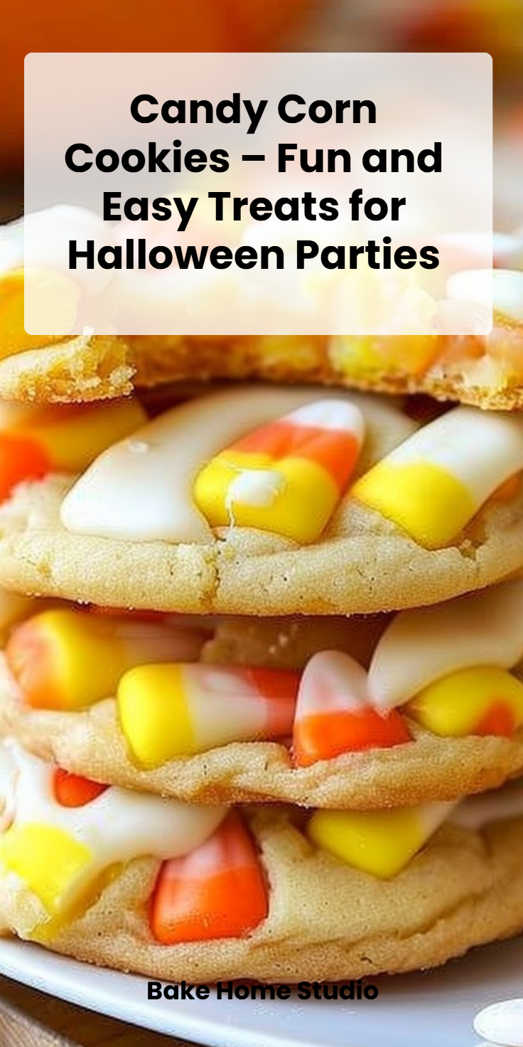 Candy Corn Cookies: Ultimate 5-Ingredient Easy Halloween Treats