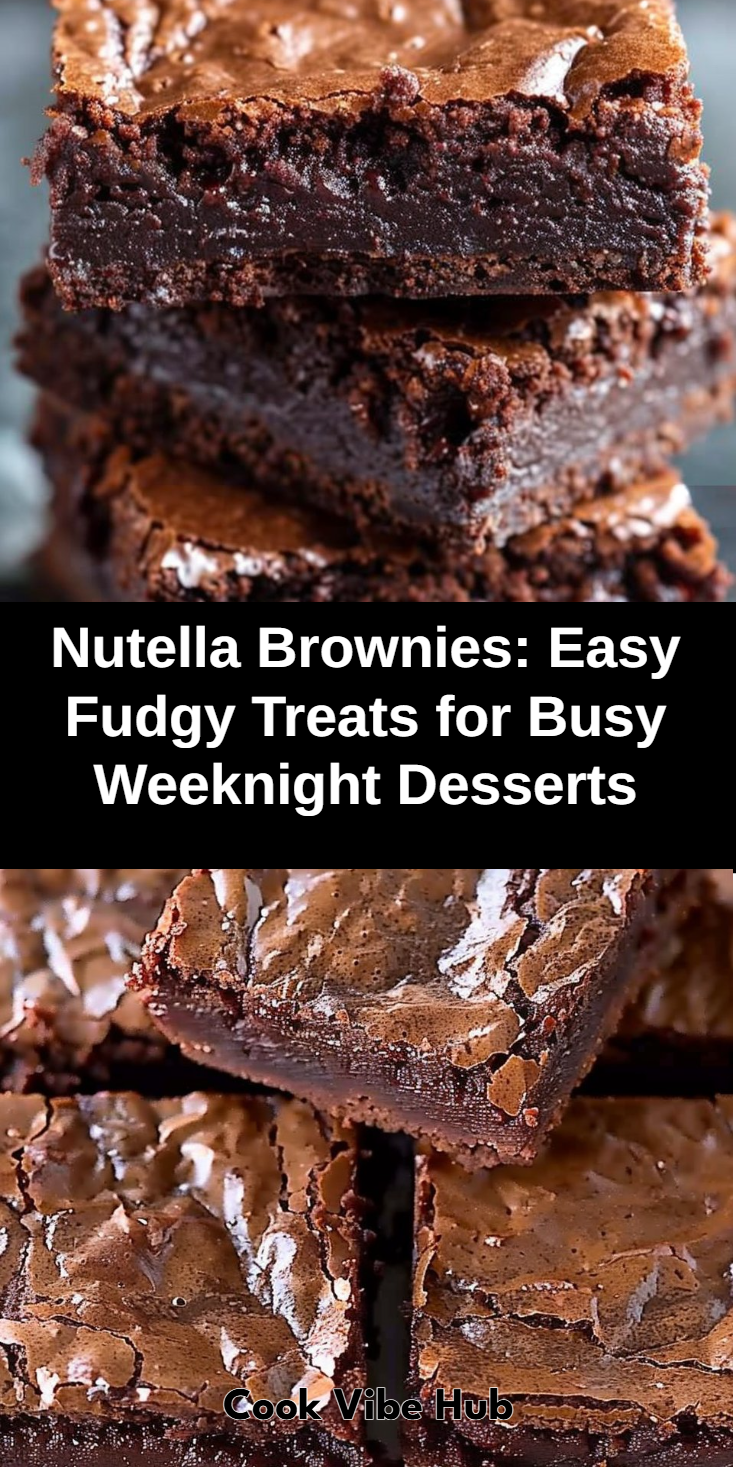 Nutella Brownies