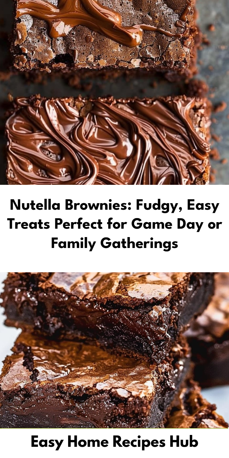 Nutella Brownies