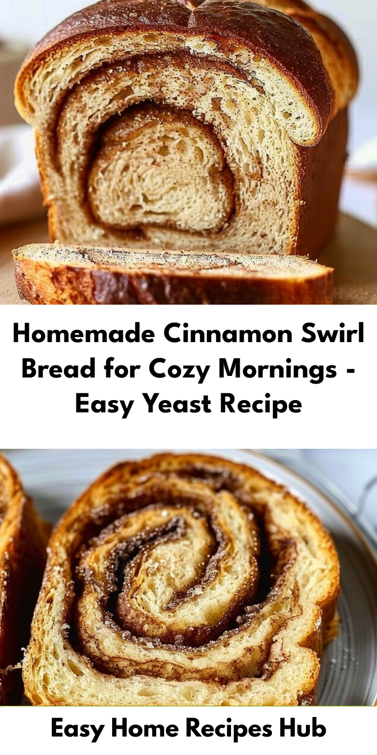 Homemade Yeast-Raised Cinnamon Swirl Bread