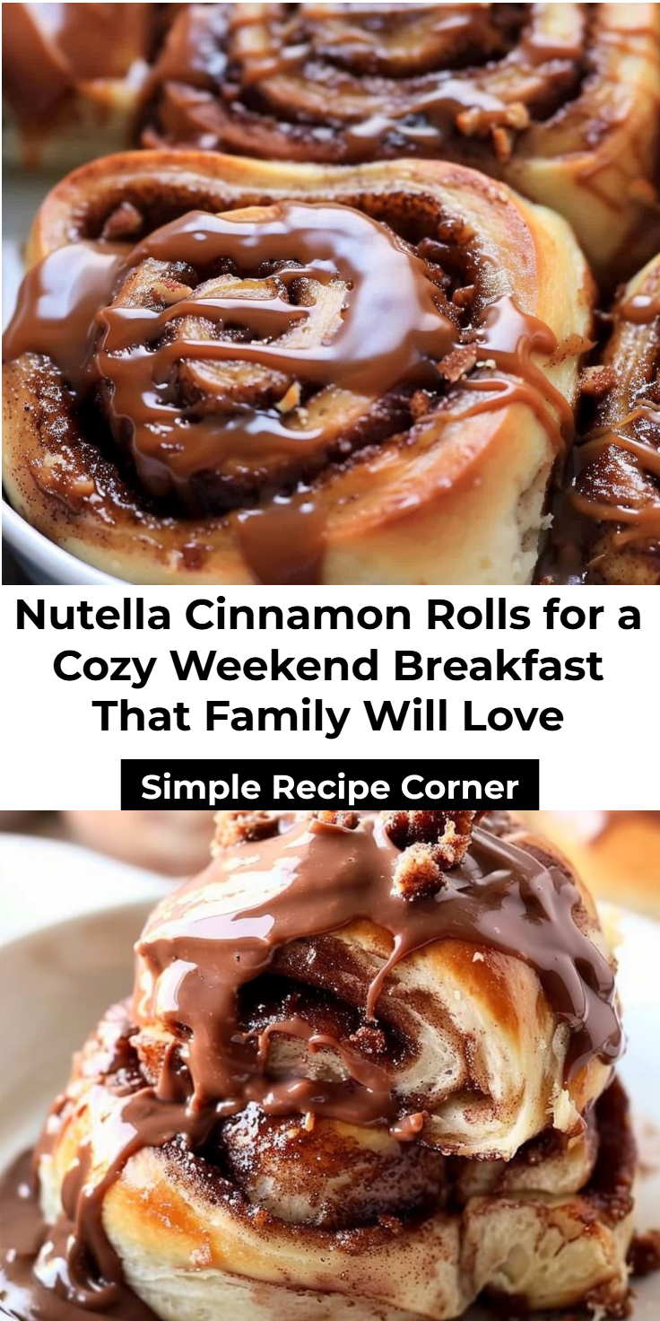 Nutella Cinnamon Rolls