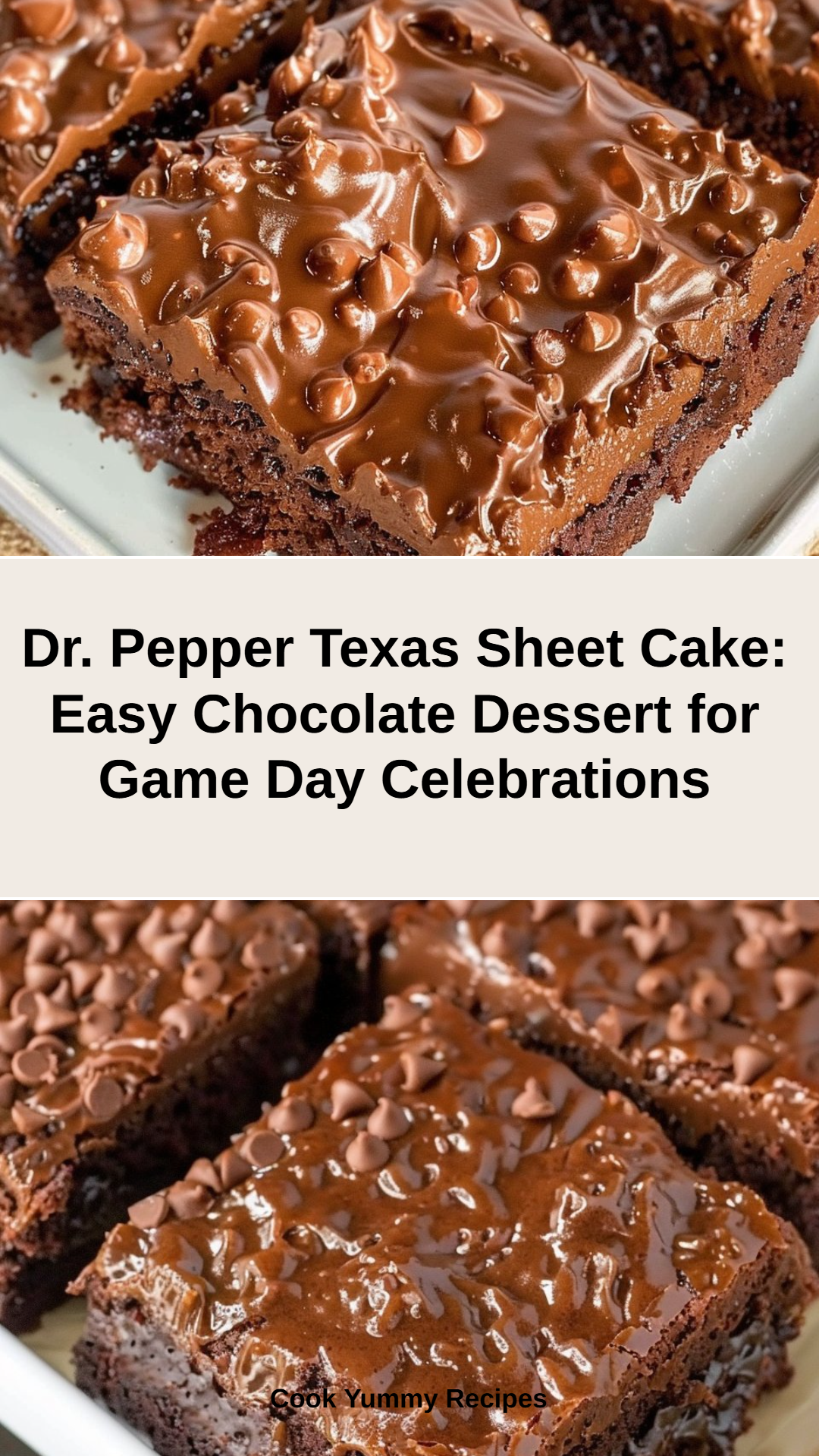 Dr. Pepper Texas Sheet Cake