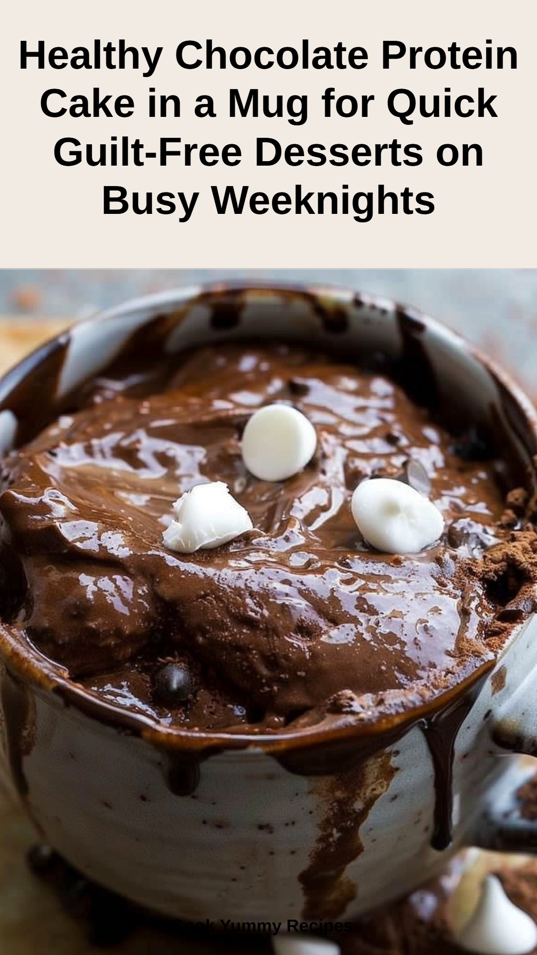 Healthy Chocolate Protein Cake in a Mug Recipe | Protein mug cake for one, Quick protein mug cake, Mug cake with protein powder