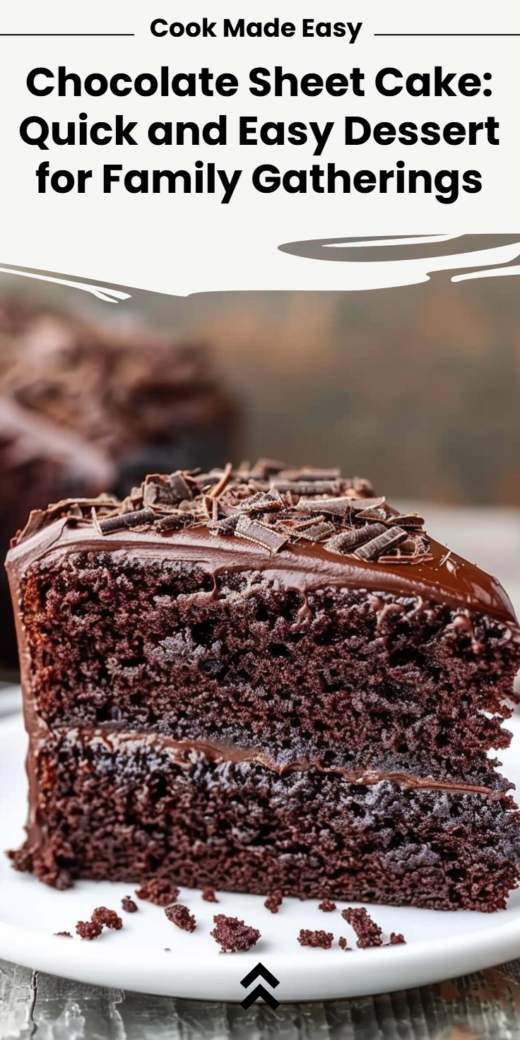 Chocolate Sheet Cake