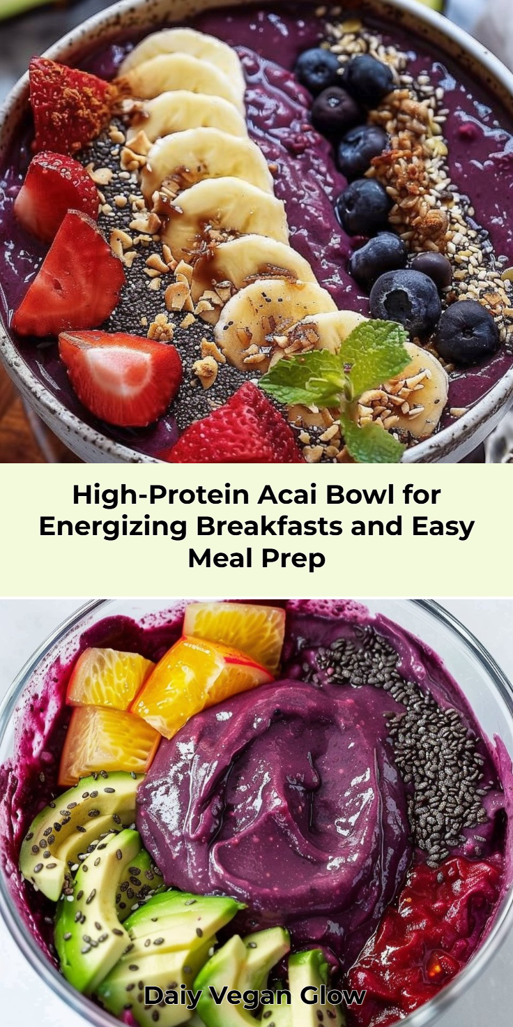 High-Protein Acai Bowl: 5-Min Breakfast for Energy Boost