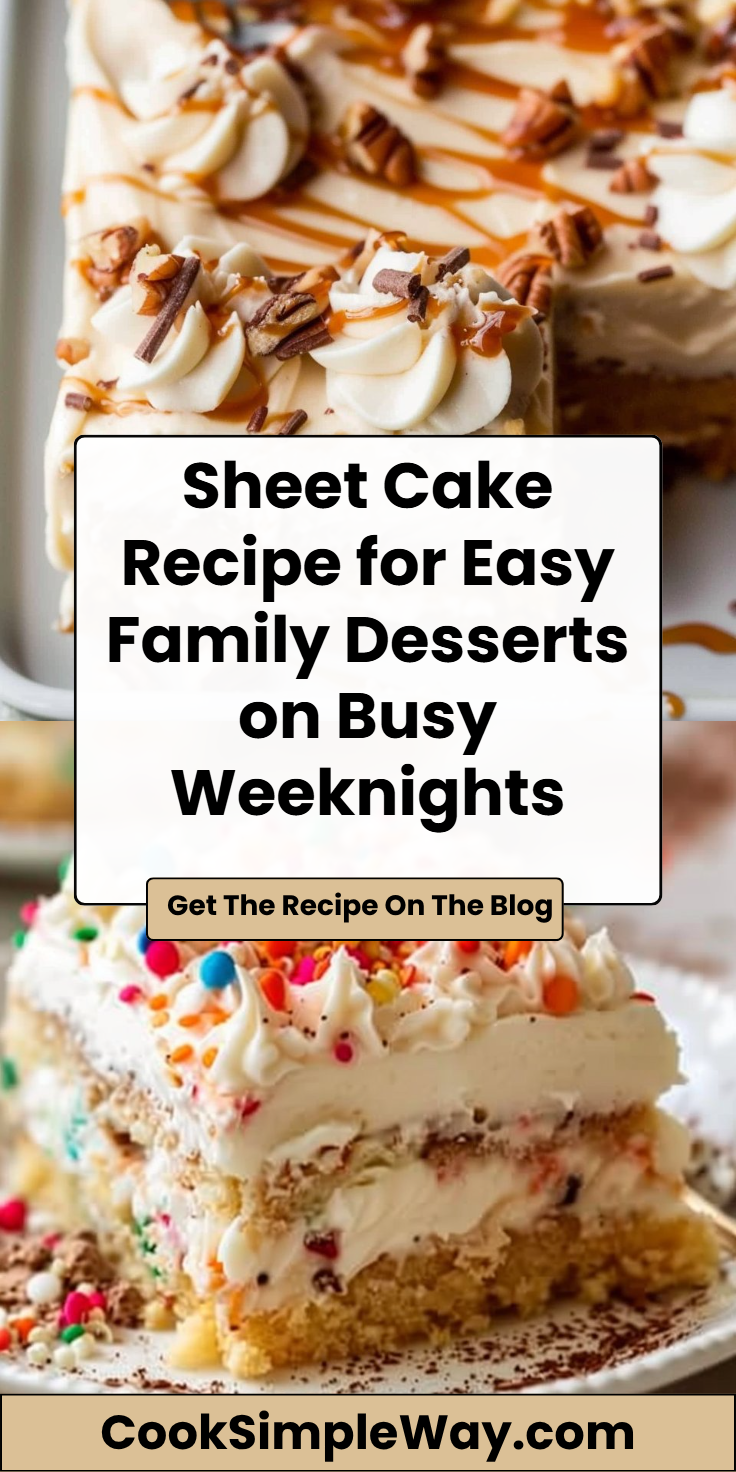 Holy Sheet! Yes, Sheet Cakes Are Once Again a Dessert Favorite