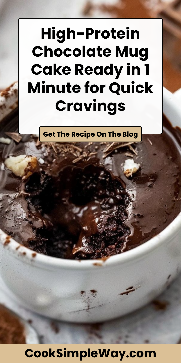 Chocolate Protein Mug Cake: 5-Min Power-Up for Fast Recovery
