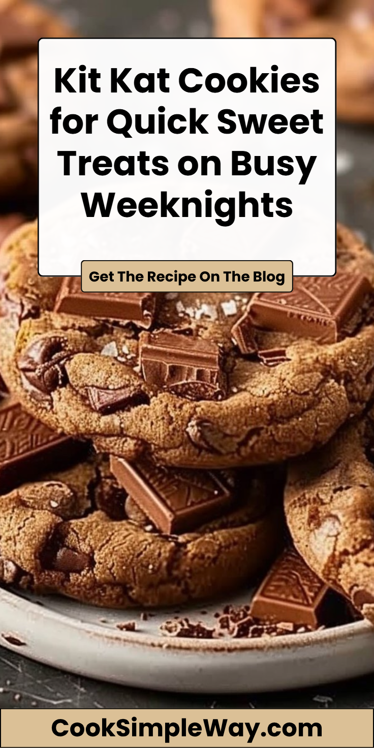 Kit Kat Cookies