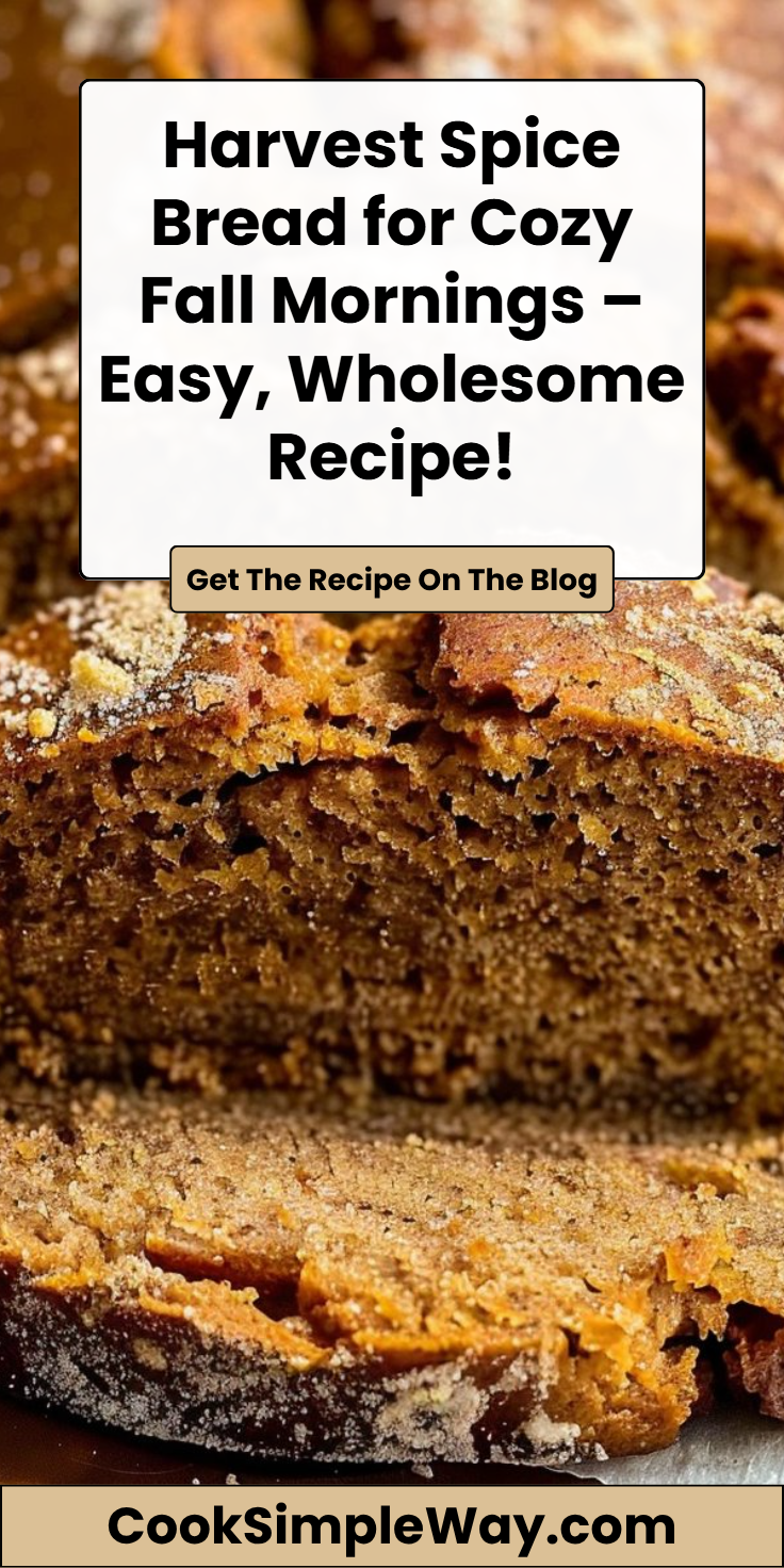 Spiced Harvest Bread Recipe