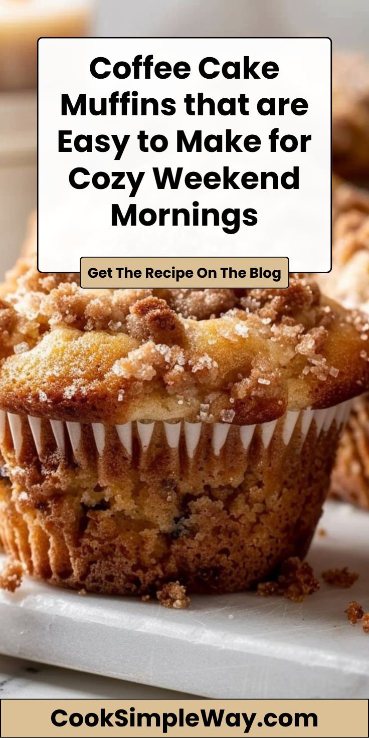 Coffee Cake Muffins Recipe