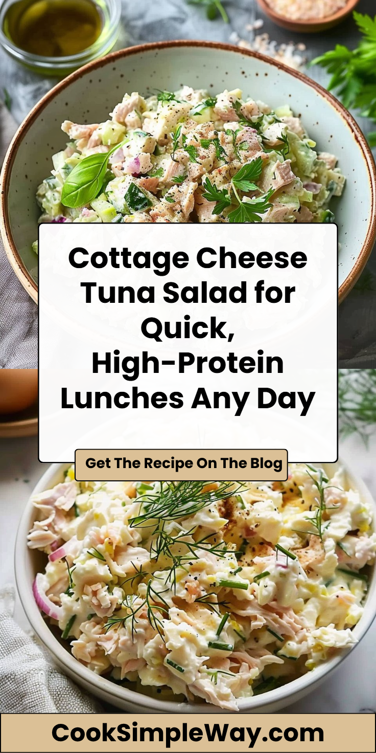Cottage Cheese Tuna Salad
