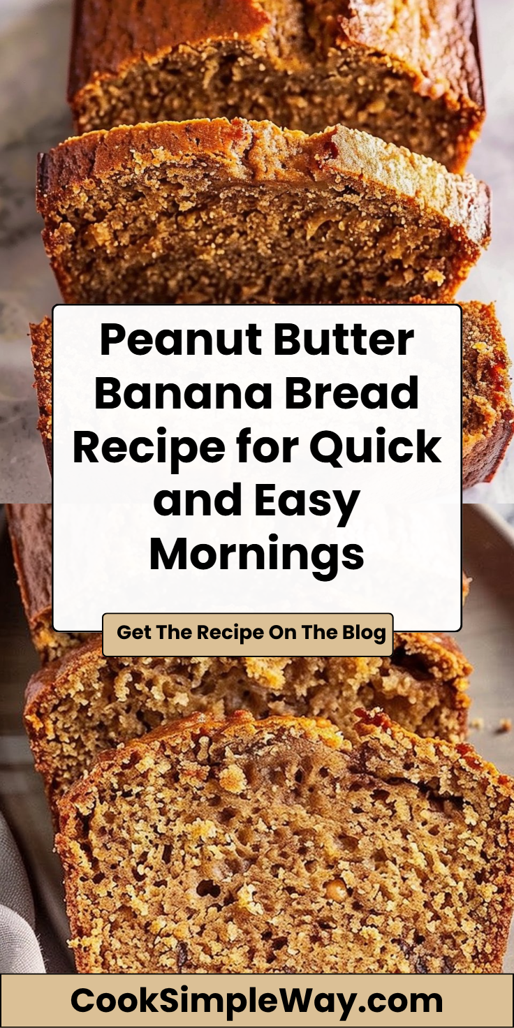 Peanut Butter Banana Bread