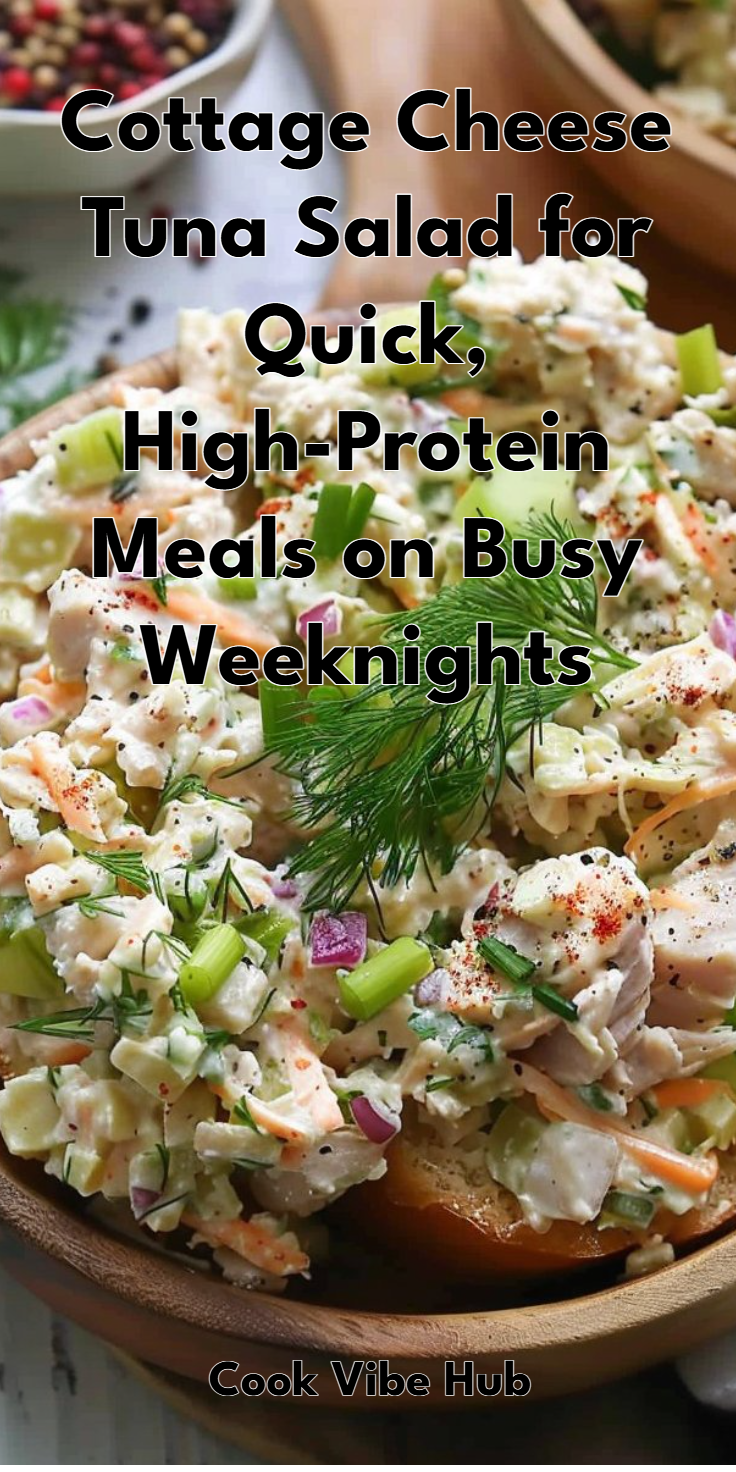 Tuna Salad with Cottage Cheese