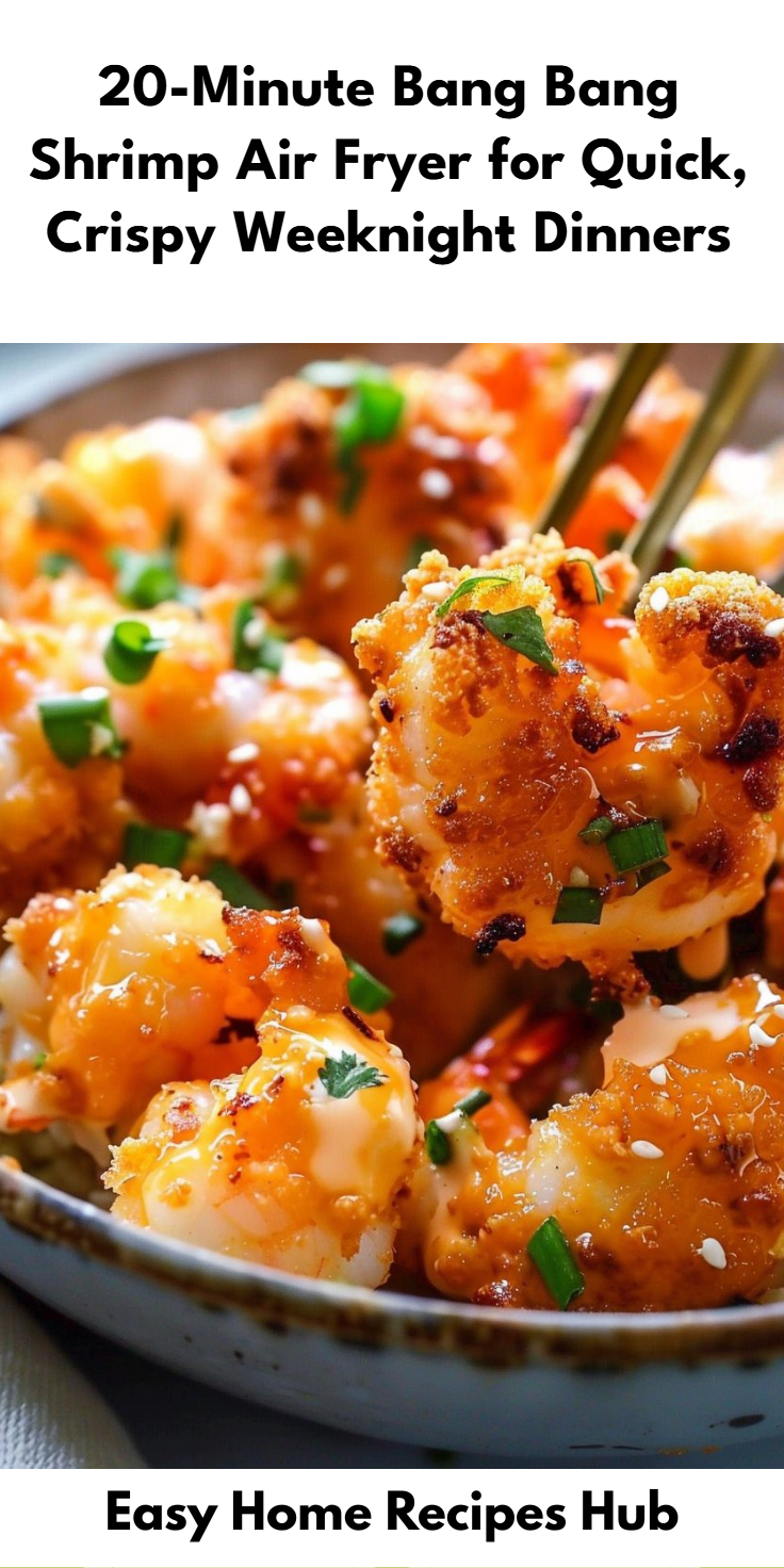 20-Minute Bang Bang Shrimp Air Fryer Recipe