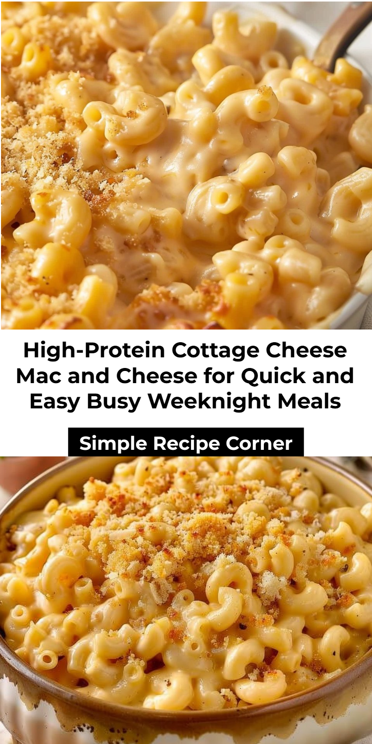 Protein-Packed Cottage Cheese Mac and Cheese