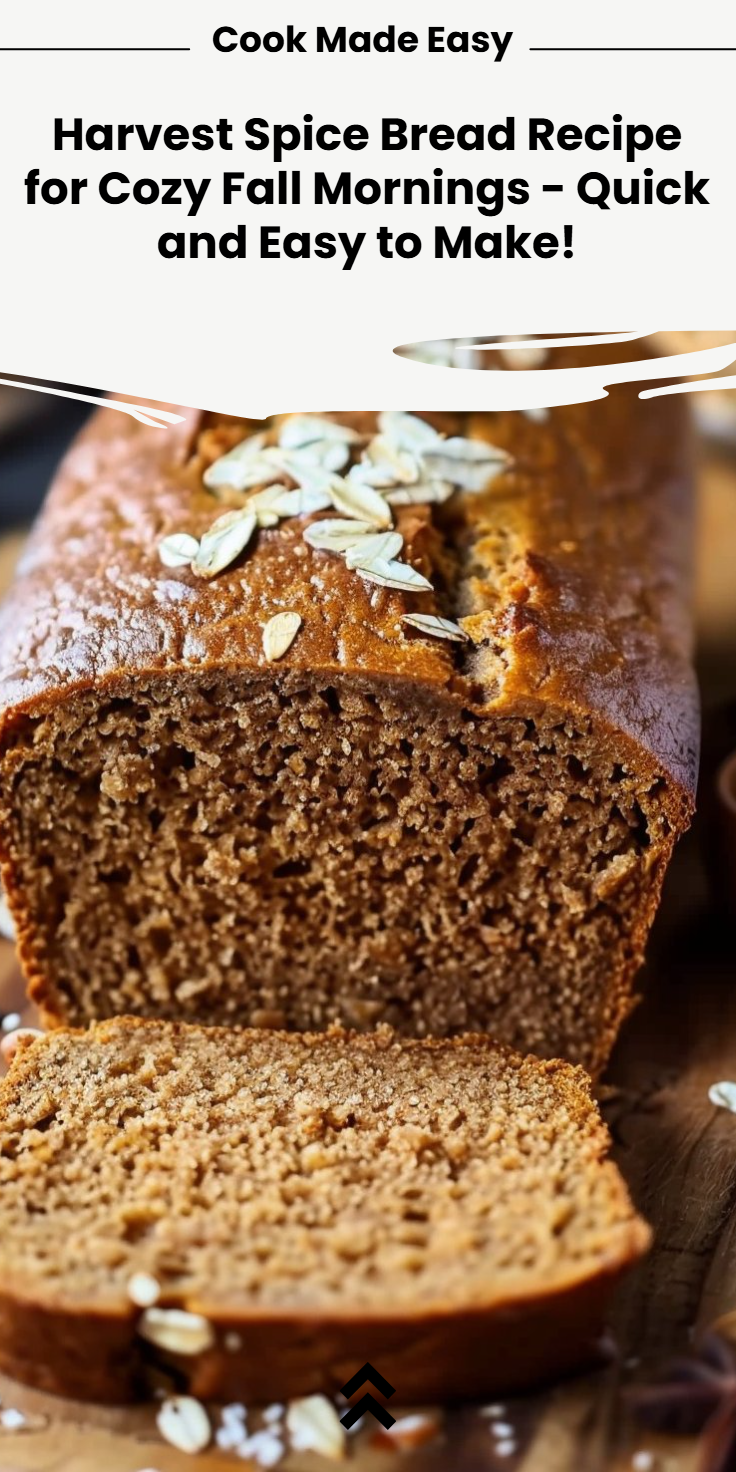 Harvest Spice Bread Recipe