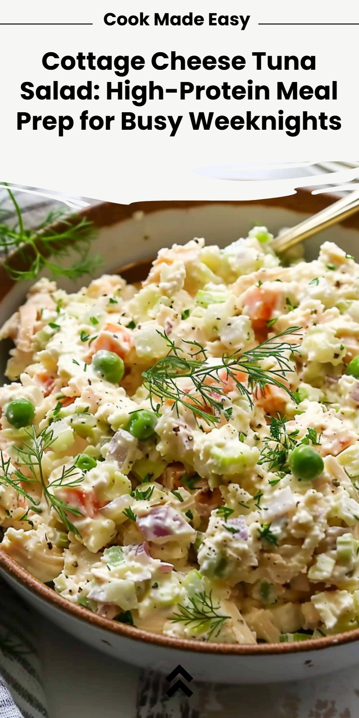 Cottage Cheese Tuna Salad Recipe
