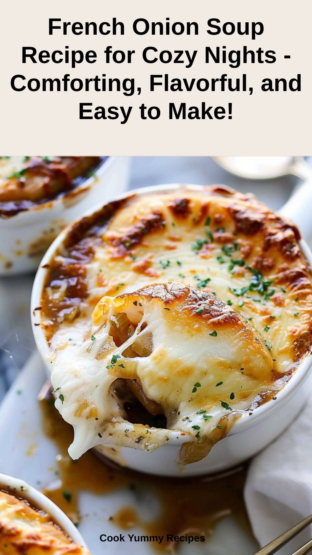 French Onion Soup at Nordstrom Cafe