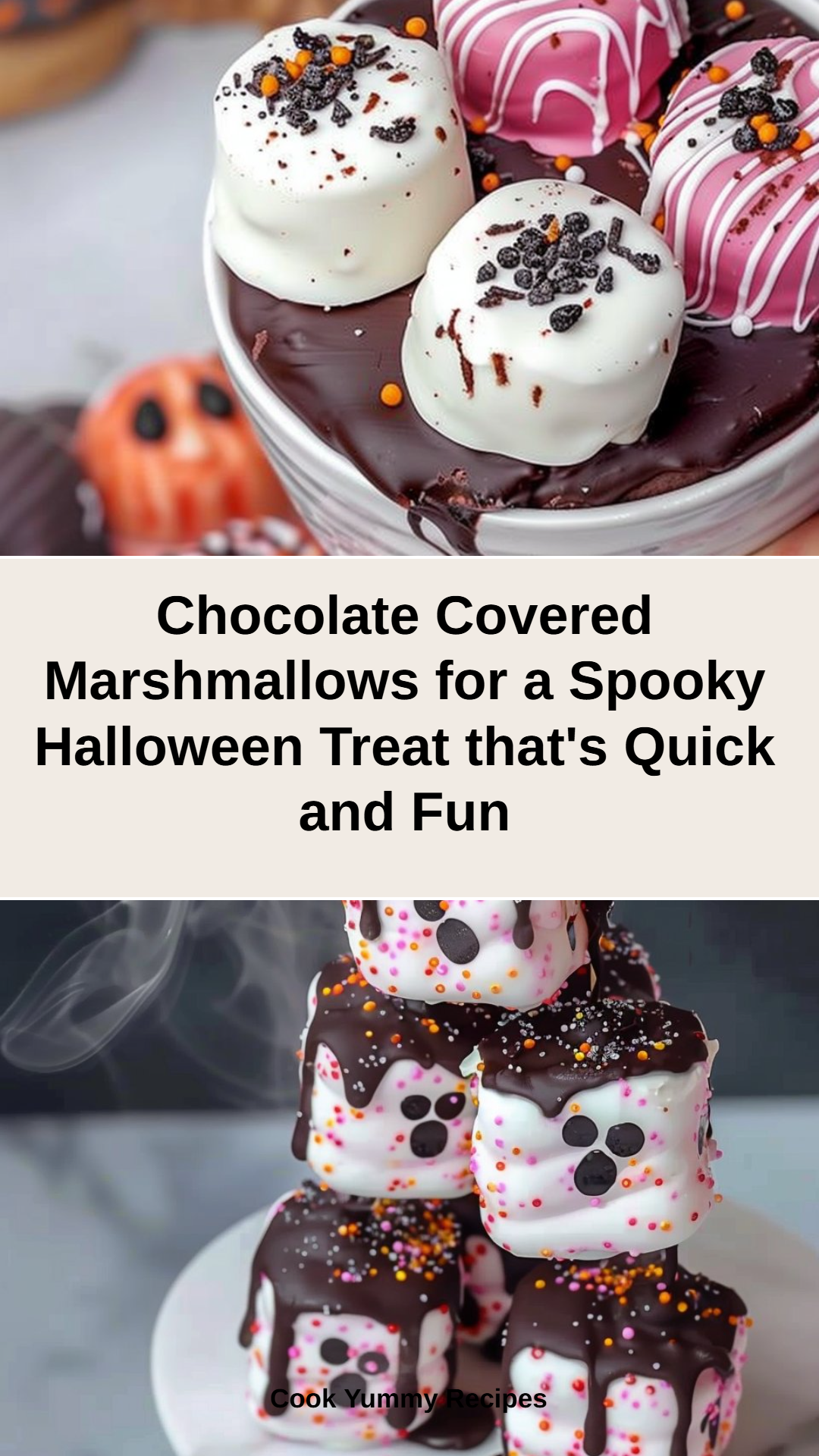 Chocolate Covered Marshmallows for Holiday Treats