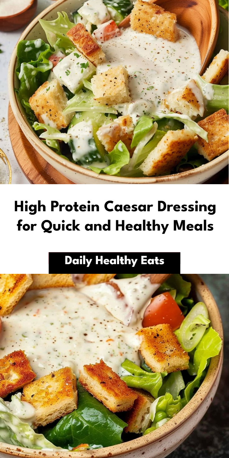 Best High-Protein Caesar Dressing