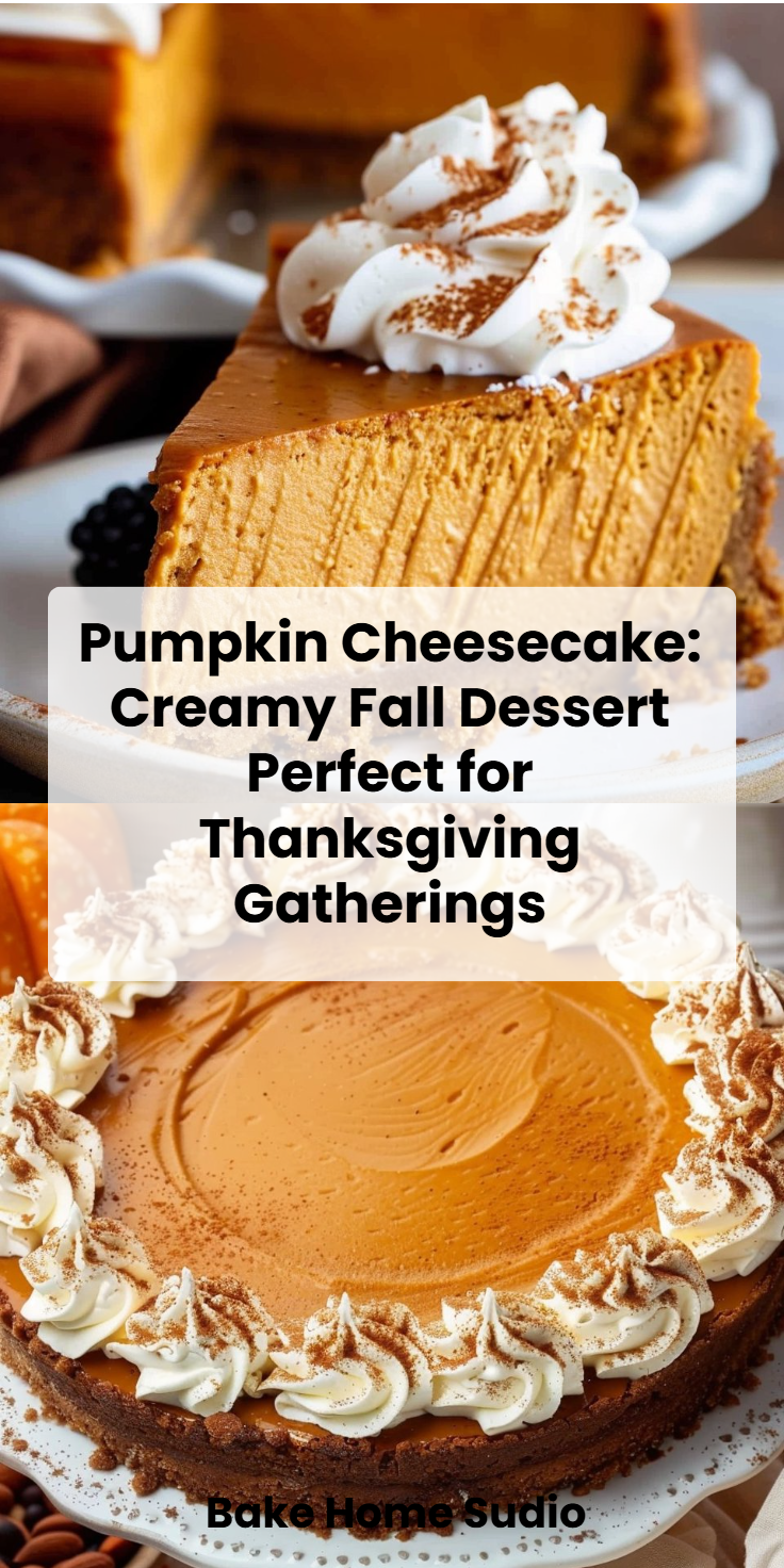 Pumpkin Cheesecake Recipe
