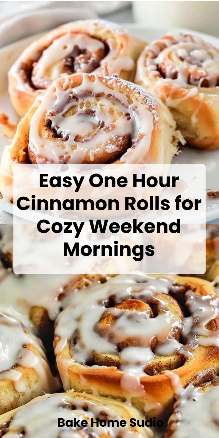 Cinnamon Rolls in One Hour: Quick Recipe