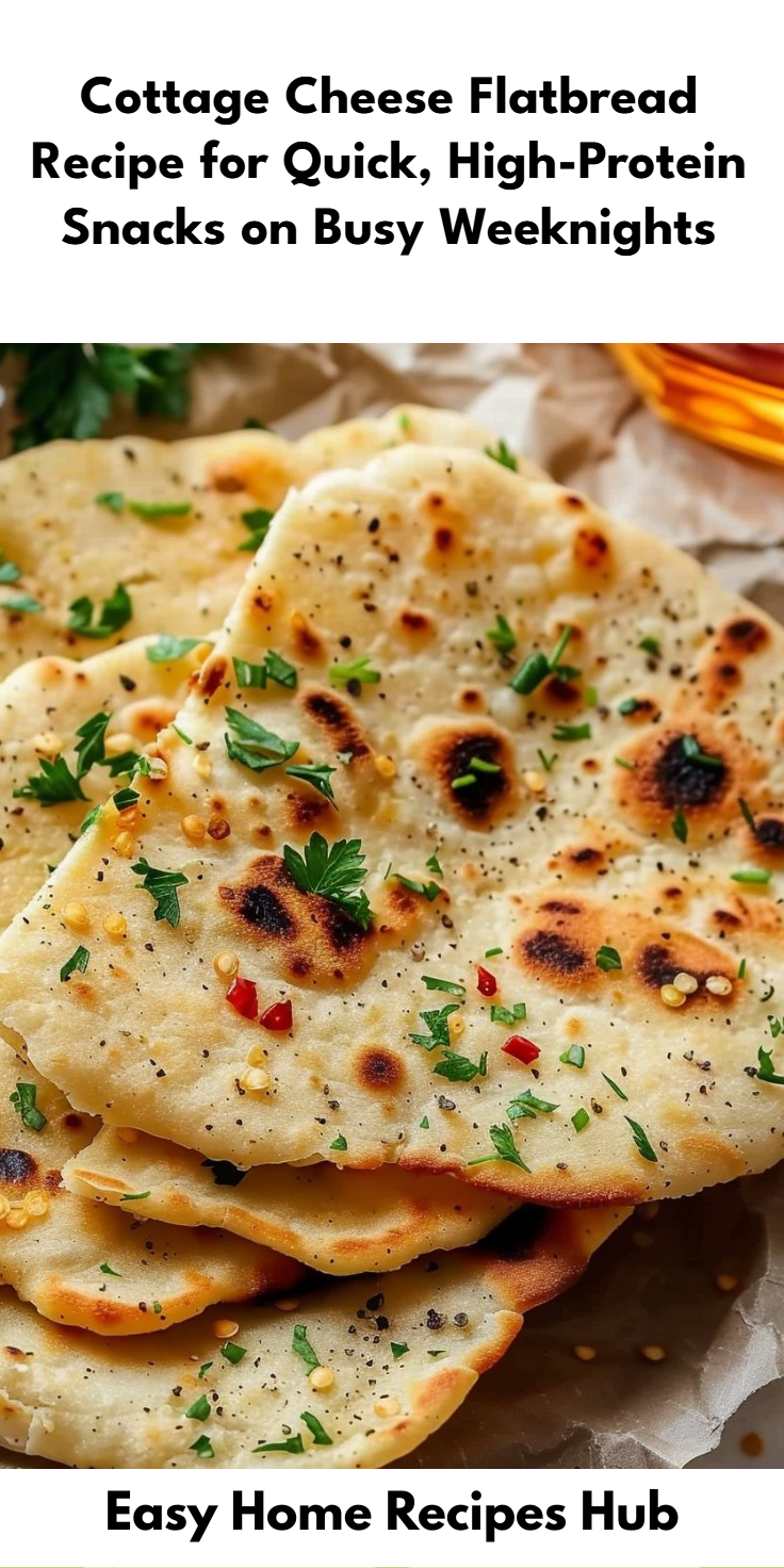 Cottage Cheese Flatbread Recipe