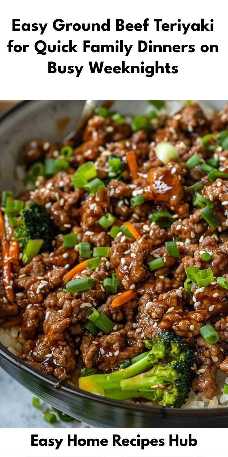 Easy Ground Beef Teriyaki Recipe