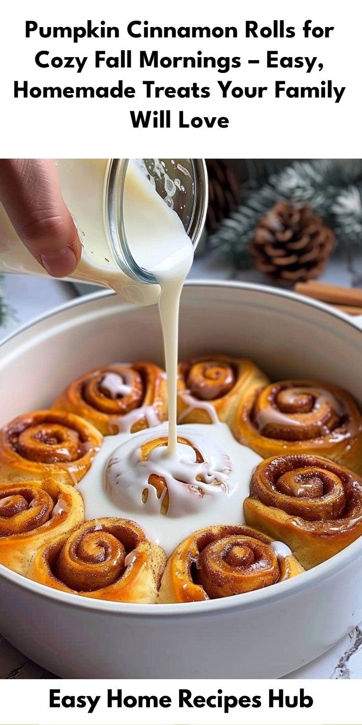 Pumpkin Cinnamon Rolls
