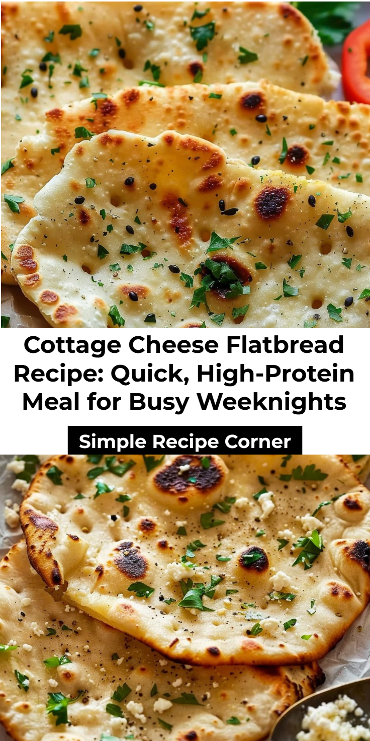 Cottage Cheese Flatbread Recipe