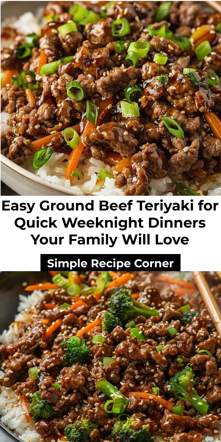 Ground Beef Teriyaki Recipe
