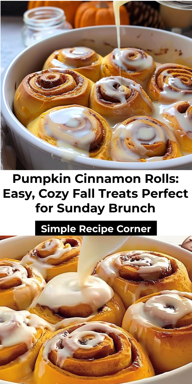 Pumpkin Cinnamon Rolls Recipe