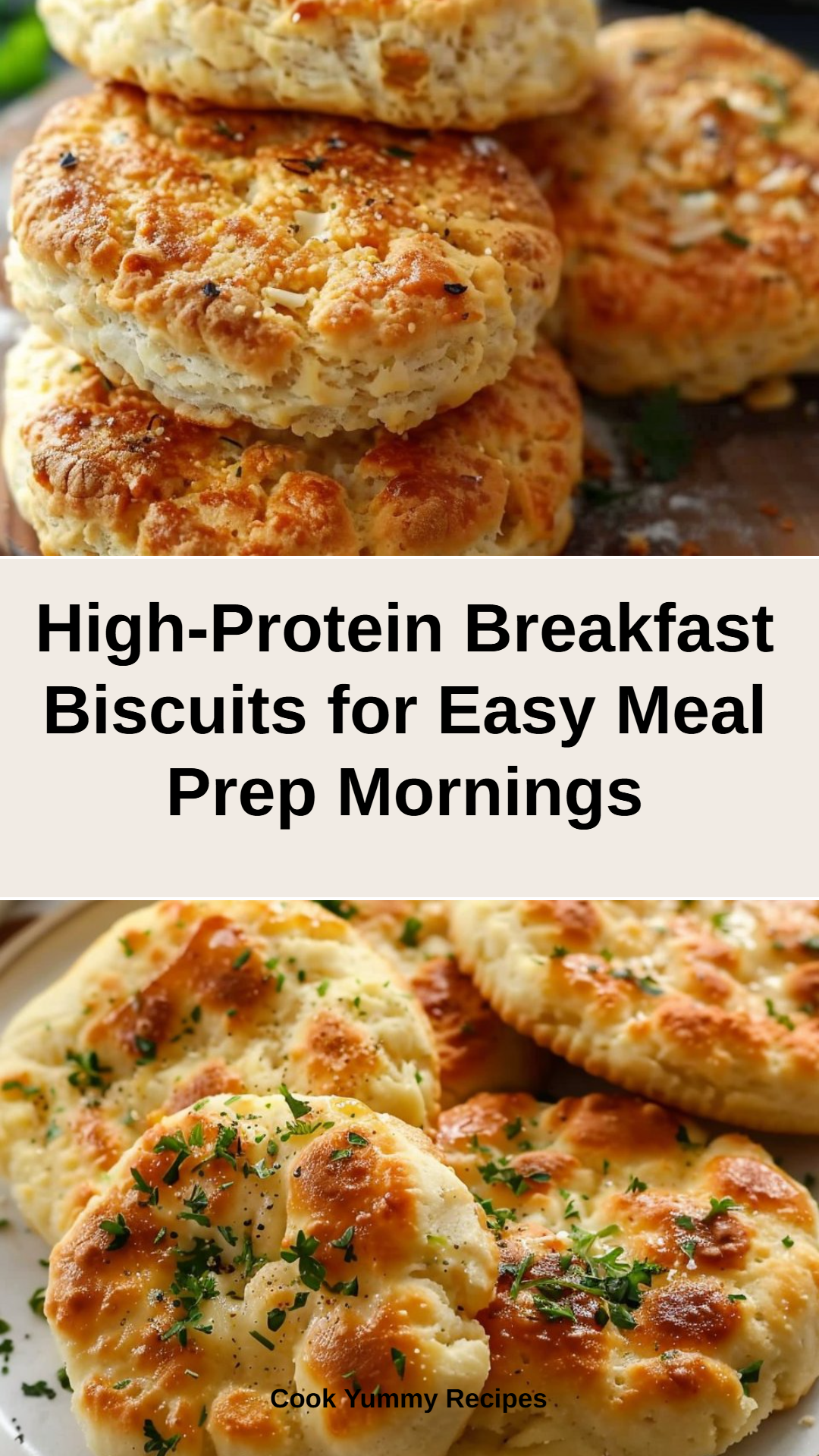 Breakfast Protein Biscuits