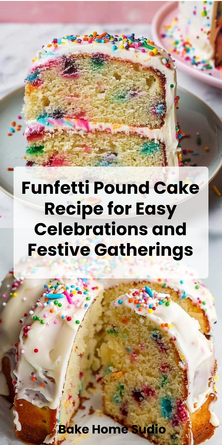 Funfetti Pound Cake Recipe