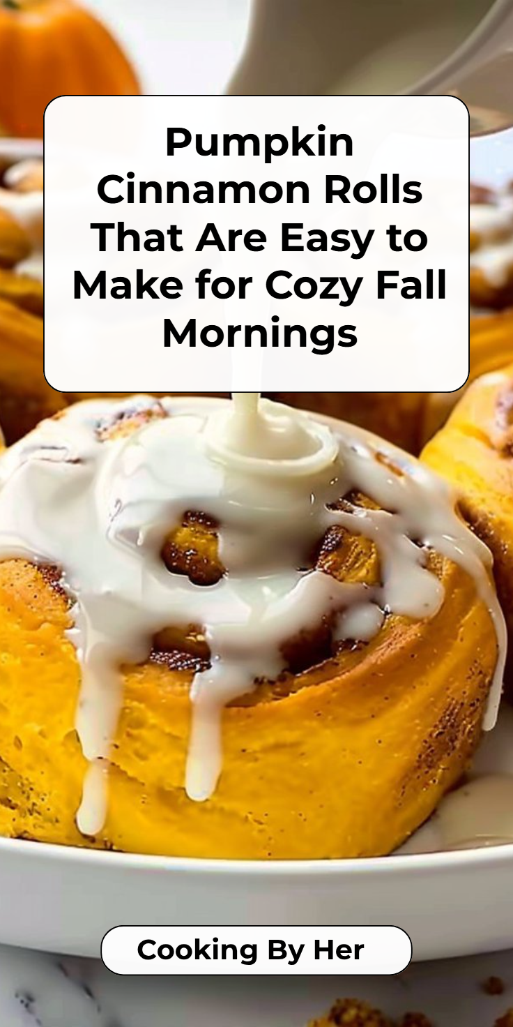 Pumpkin Cinnamon Rolls Recipe