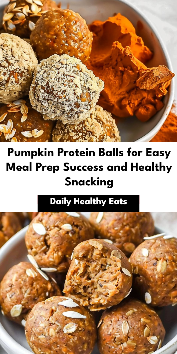 Pumpkin Protein Balls