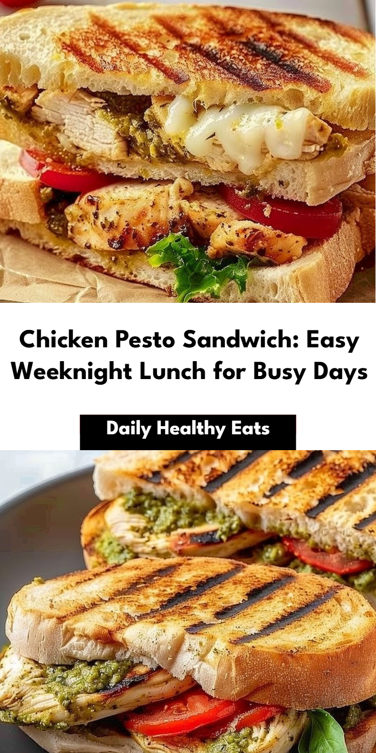 Pesto Chicken Sandwich