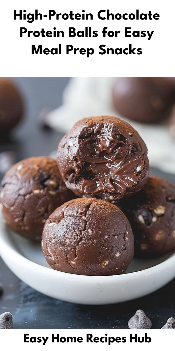 Chocolate Protein Balls