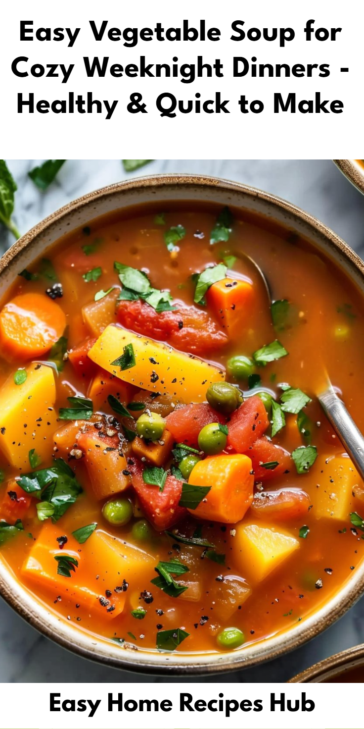 Vegetable Soup Recipe