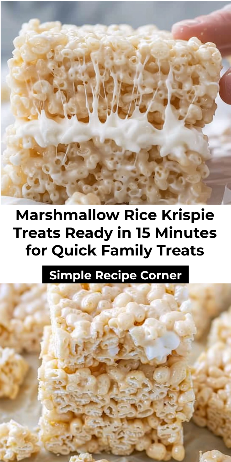 Marshmallow Rice Krispie Treats