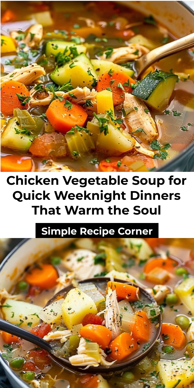 Chicken and Vegetable Soup