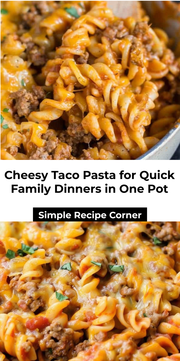 Cheesy Taco Pasta