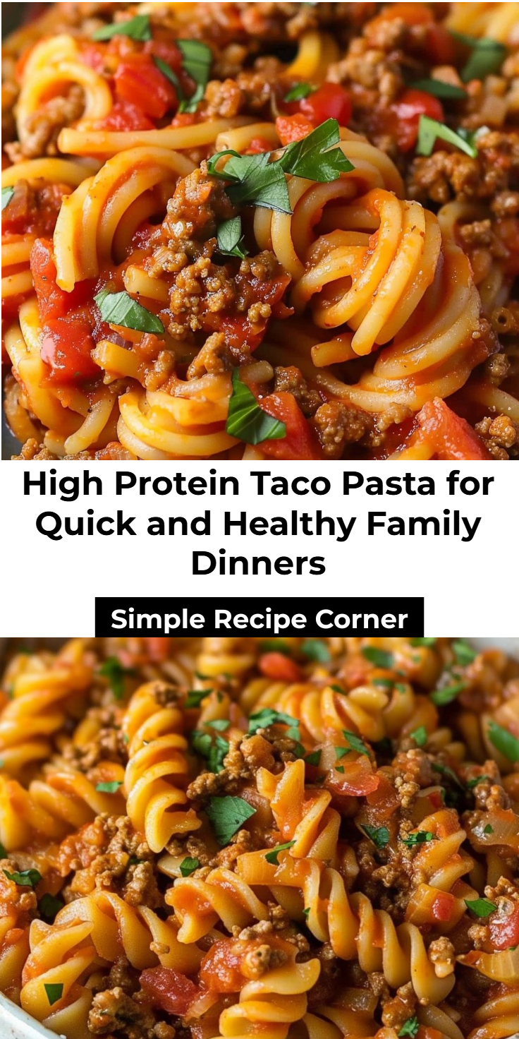 High-Protein Taco Pasta