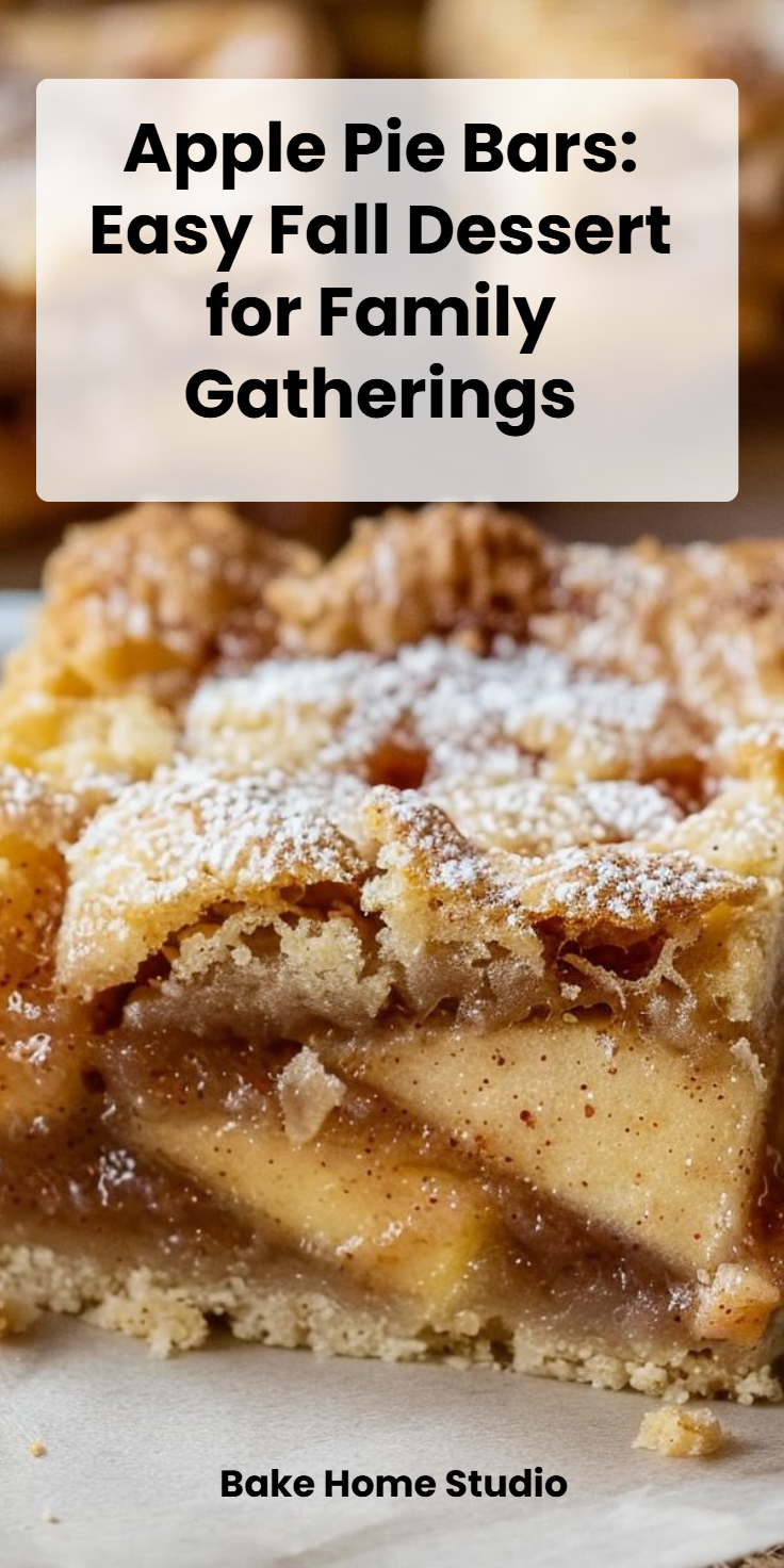 Apple Pie Bars